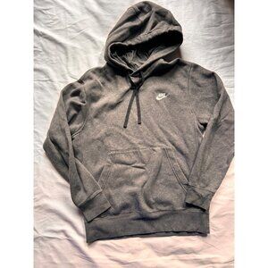 Nike Pullover Hoodie Sweatshirt Men’s Small Black Logo